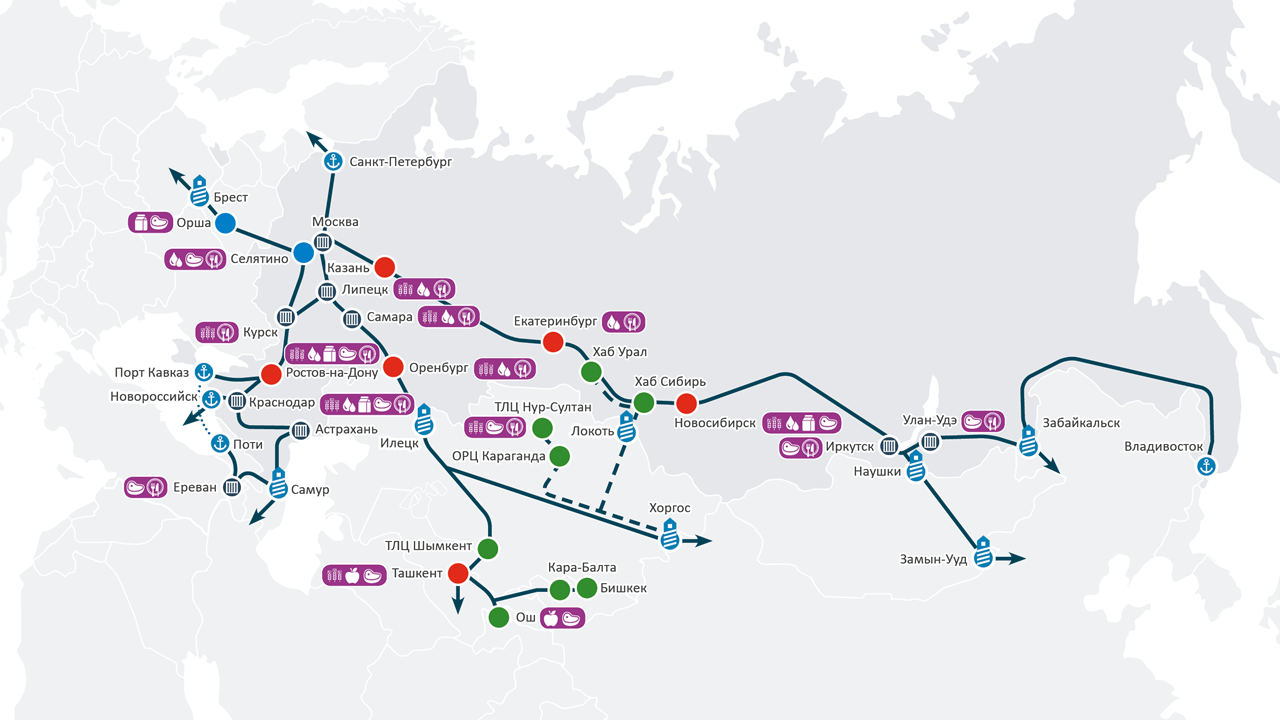 The "Eurasian Agroexpress" project 